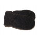 Black Berber Classic Mittens